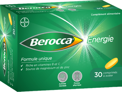 Berocca Energie Complimé à avaler - bt 30