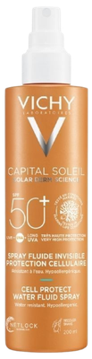 Vichy Capital Soleil, IP50, Spray fluide invisible, 200ml