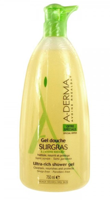 A-DERMA GEL DOUCH SURGRAS 750M