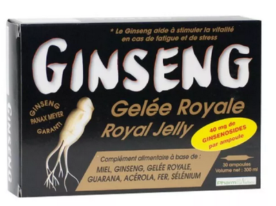 PHAR&NATUR GINSENG/GELEE ROY AMP30