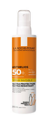 ANTHELIOS SPRAY INVISIBLE SPF 50+. Spray 200 ml