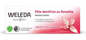 Image WELEDA DENTIFRICE AU RATANHIA TUBE 75ML
