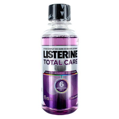 Image LISTERINE BAIN BOUCHE TOTALCARE FLUORE VIOLET 95ML