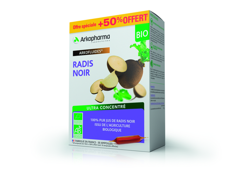 Image Arkopharma ARKOFL. RADIS NOIR 30AMP BIO