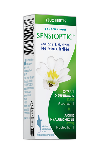 Image Bausch & Lomb SENSIOPTIC flacon 10 ml