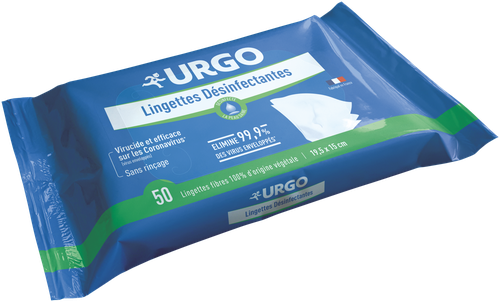 Image Urgo - Lingettes Désinfectantes – Sachets refermables